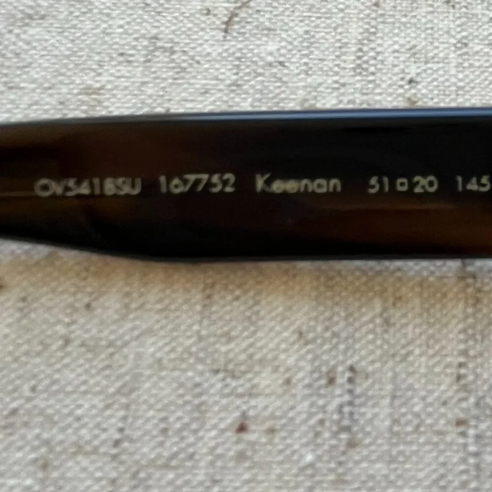 Oliver Peoples Keenan Dark Brown Sunglasses - Picture 8 of 13